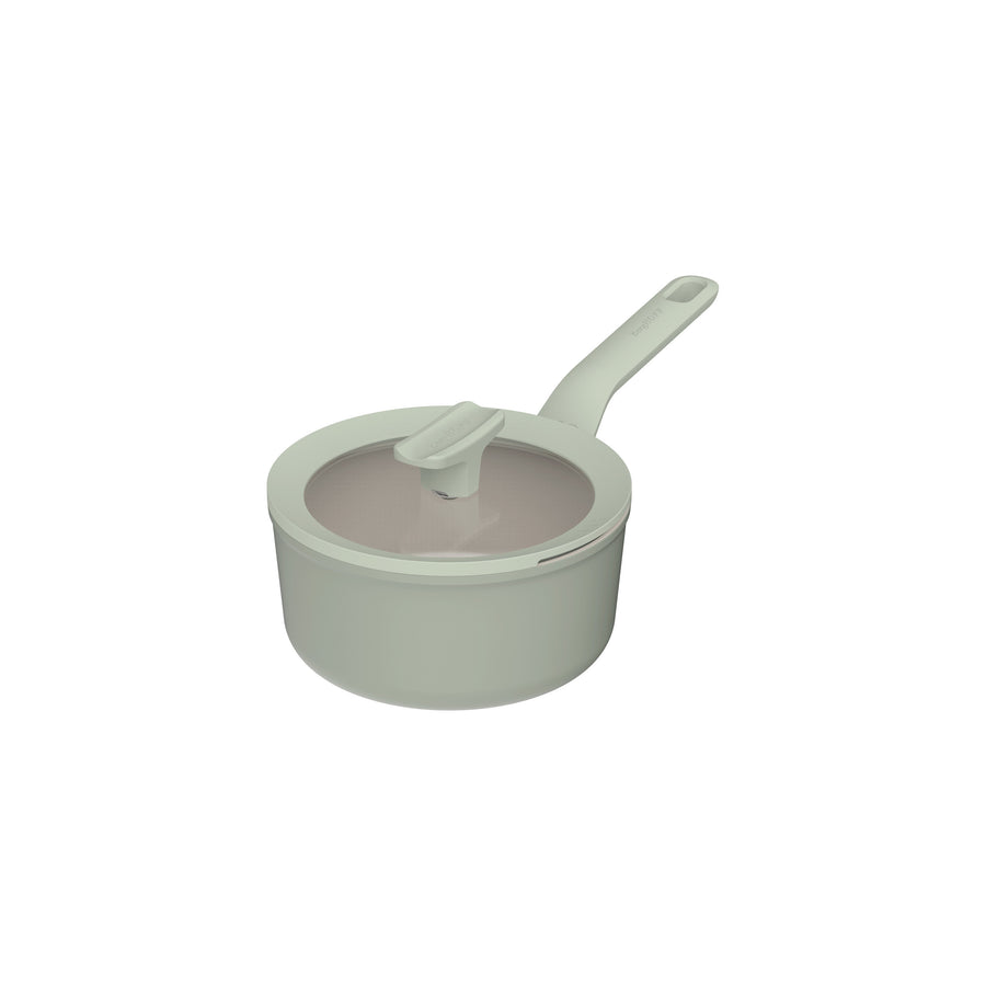 Balance Non-stick Covered Saucepan 18 cm, Sage