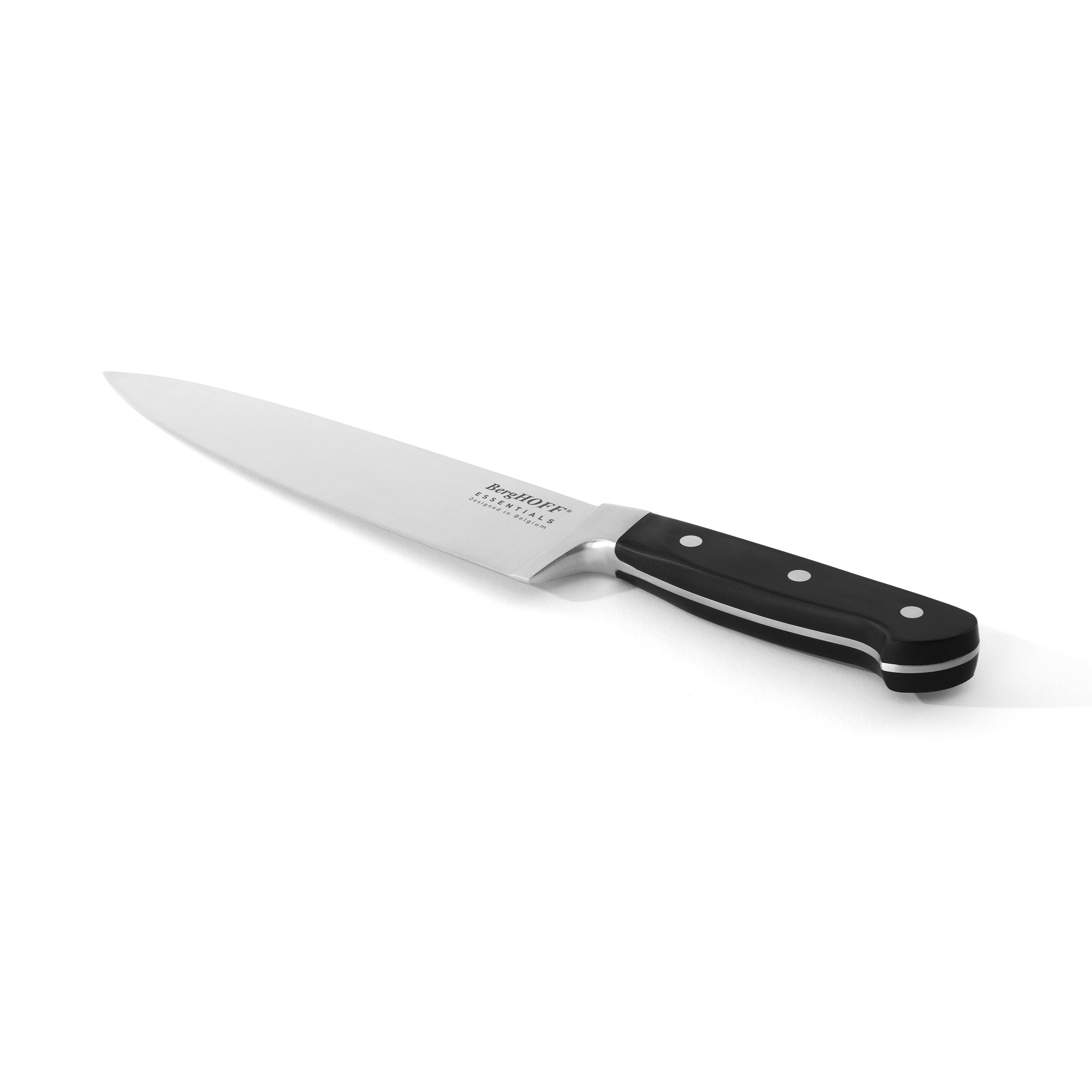 BergHOFF 20cm Chef's Knife – Solid Series Forged Stainless Steel with Full Tang Handle
