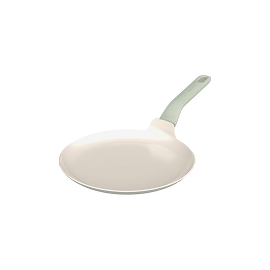 BergHOFF 26cm Pancake Pan - Balance Sage Eco-Friendly Aluminium with Healthy Non-Stick Coating