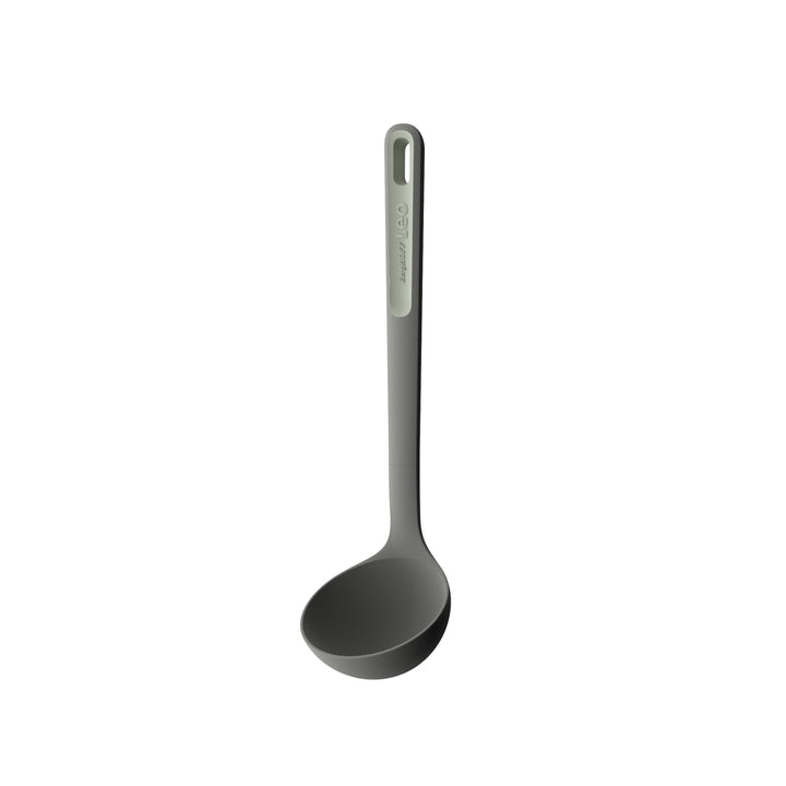 BergHOFF Serving Ladle - Balance Series with Silicone Scoop and Recycled Plastic Handle, Dishwasher Safe