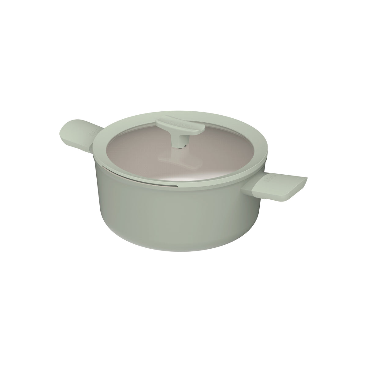 Balance антипригарная кастрюля с крышкой 24 × 11,5 см, Sage