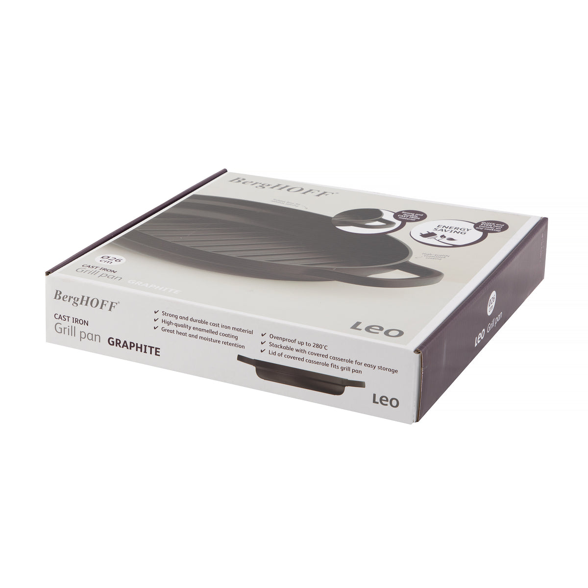 Graphite malmist grillpann 26 cm – 3