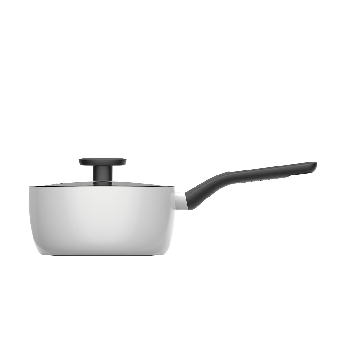 BergHOFF 18 cm Covered Saucepan – Glints Spirit with Non-Stick Coating &amp; Glossy Handle