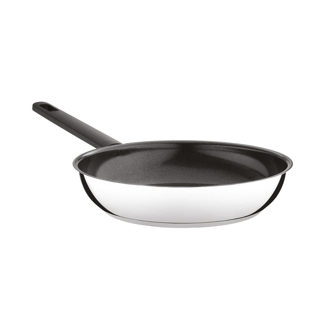 BergHOFF 3-Piece Frying Pan Set - Non-Stick Uqonic Downdraft Pans with Universal Silicone Glass Lid
