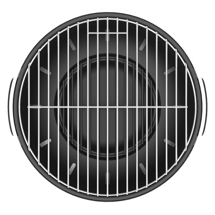 BergHOFF Table BBQ - Portable Charcoal Grill with Adjustable Airflow Lid, Ideal for Garden, Park or Balcony