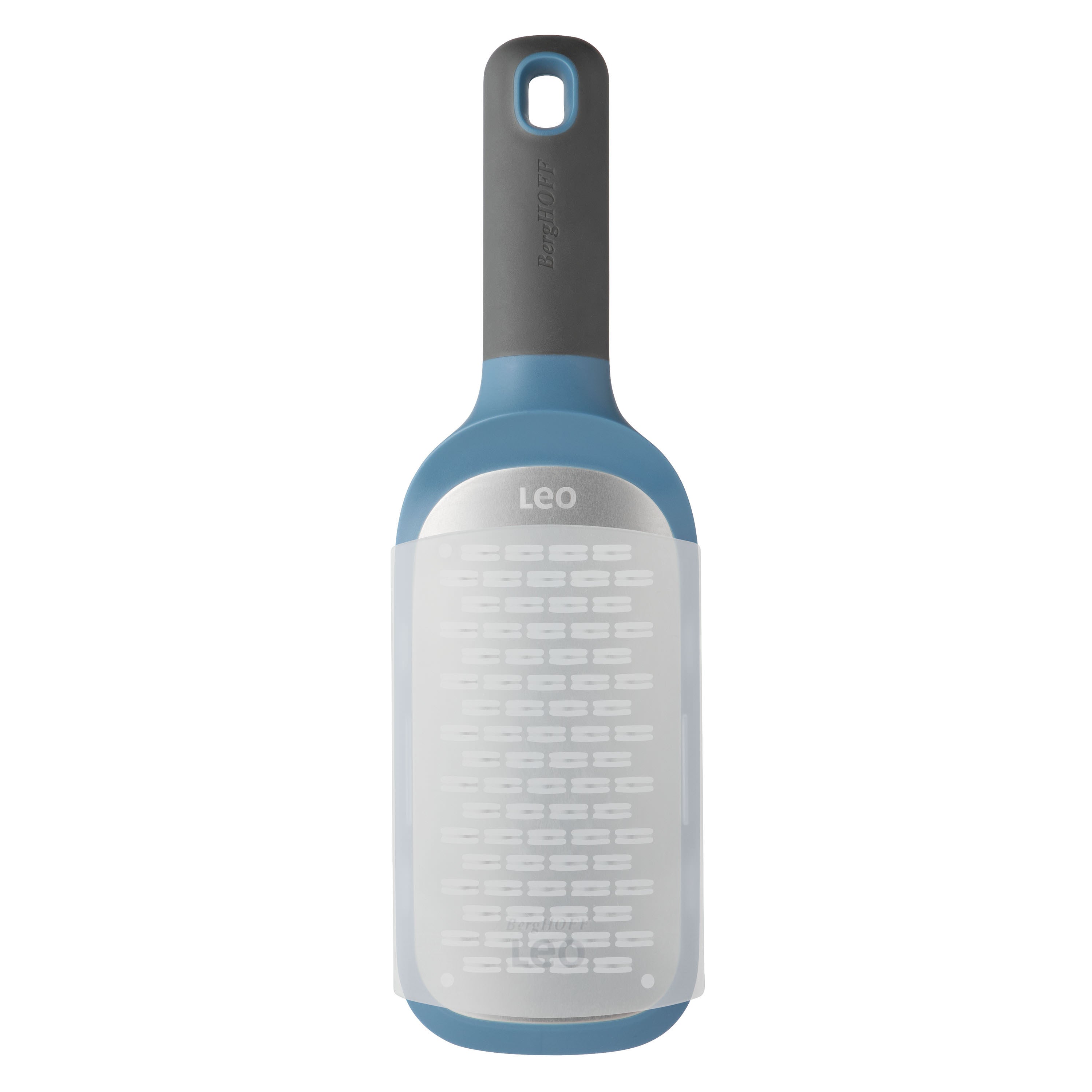 BergHOFF Ribbon Paddle Grater - Dual-Direction Stainless Blade with Soft-Grip Handle and Safety Cover