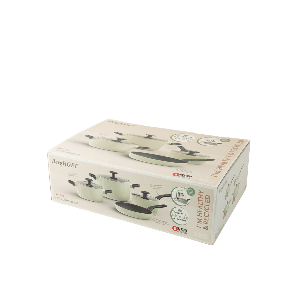 Glints 7-osaline mittenakkuv potikomplekt, Sage – 6